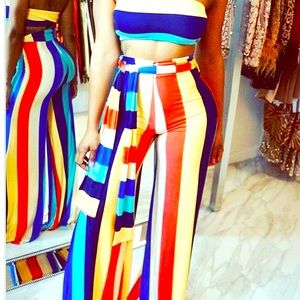 “Stripes Look Good On You” Two Piece Set